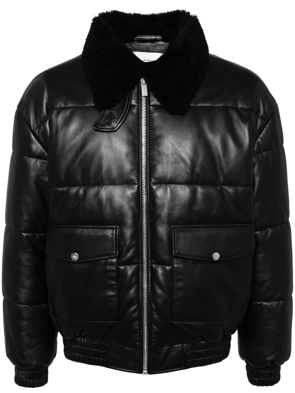 Le Blouson leather jacket - Black