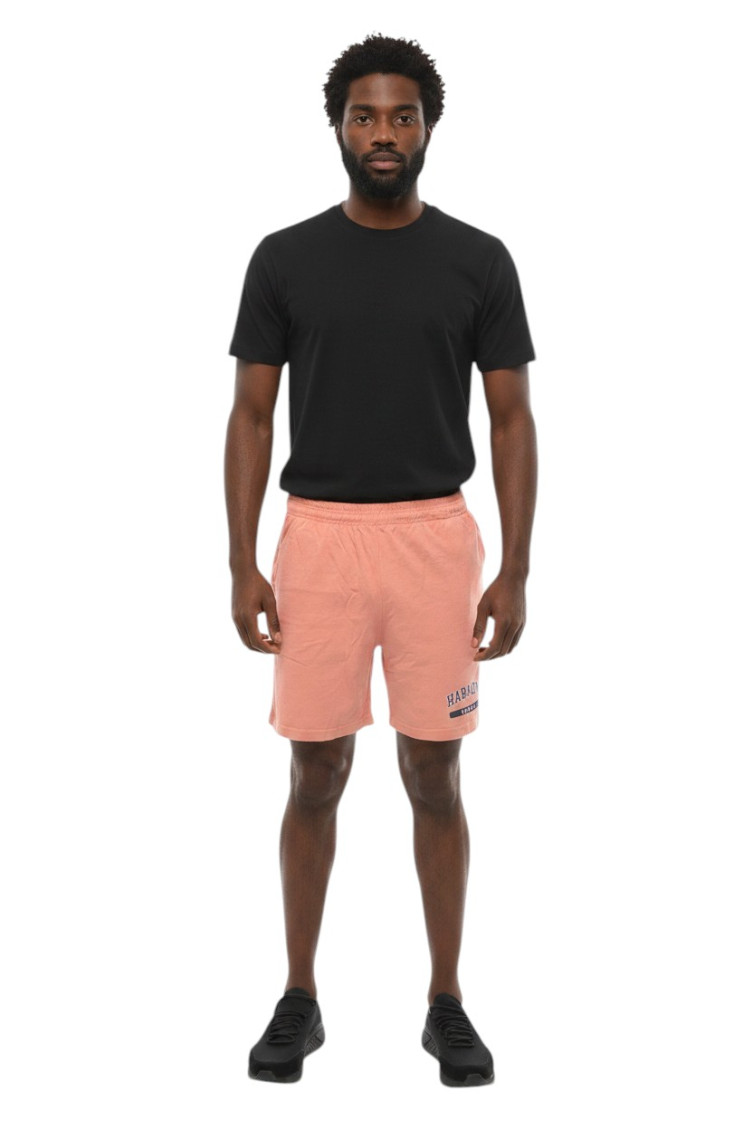Orange Regular Logo Shorts