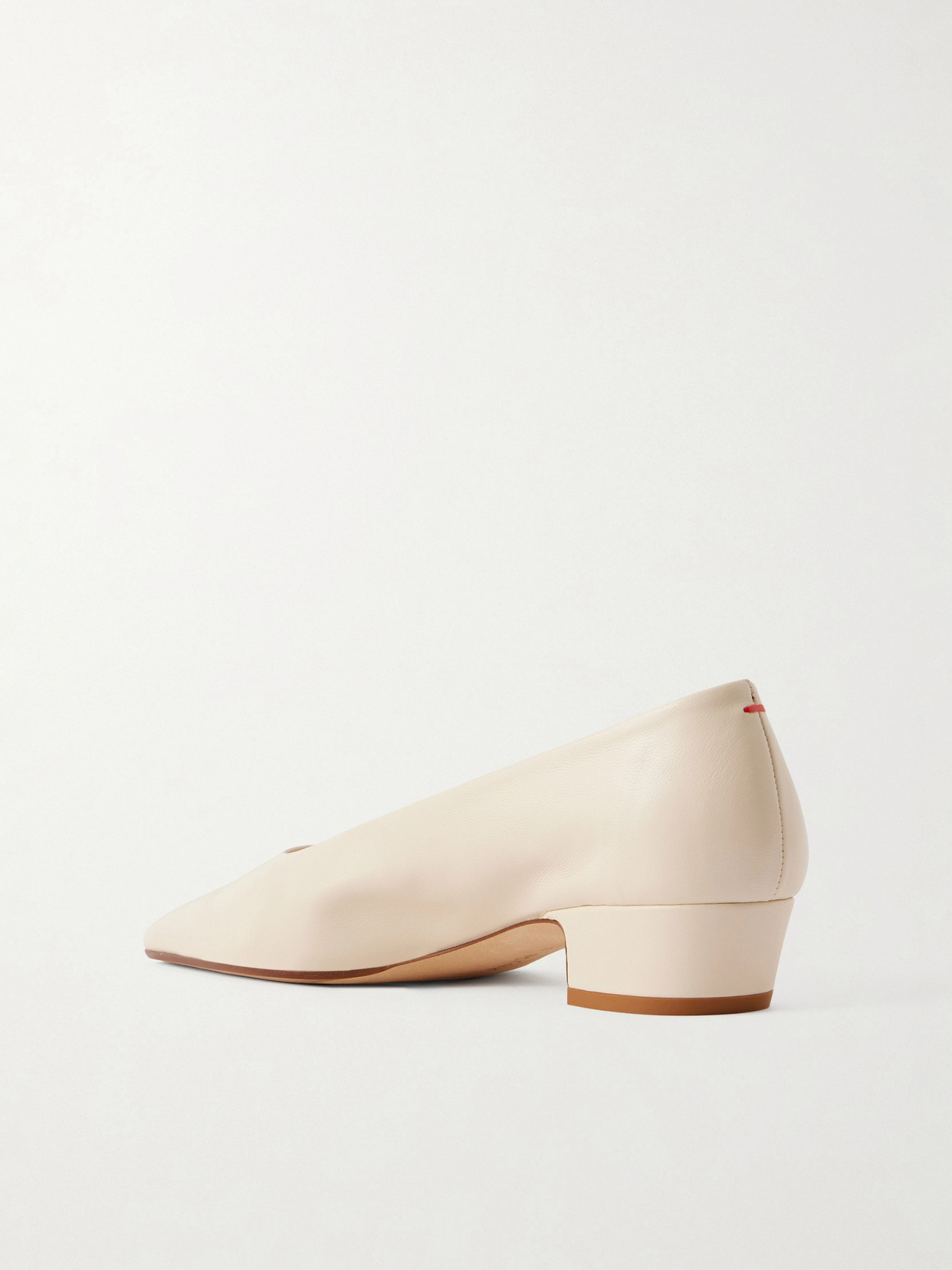 Rory Leather Pumps - Cream