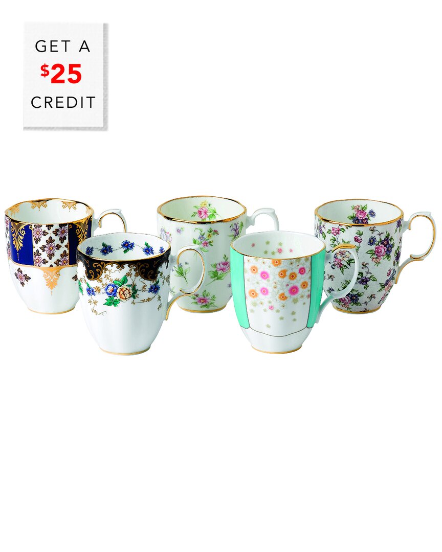 100 Years Mugs (Set Of 5) With $25 Credit
