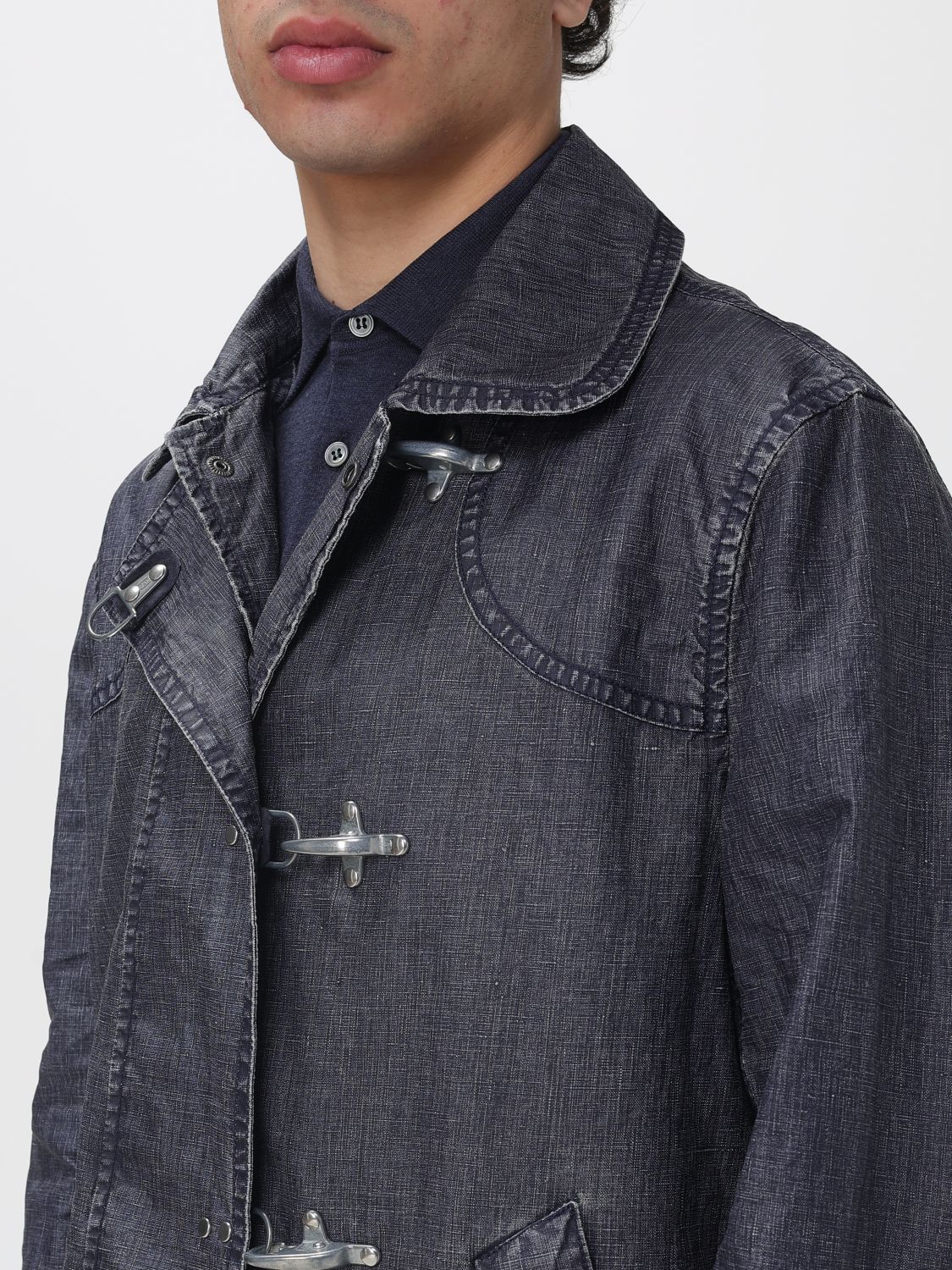 Jacket Men color Blue