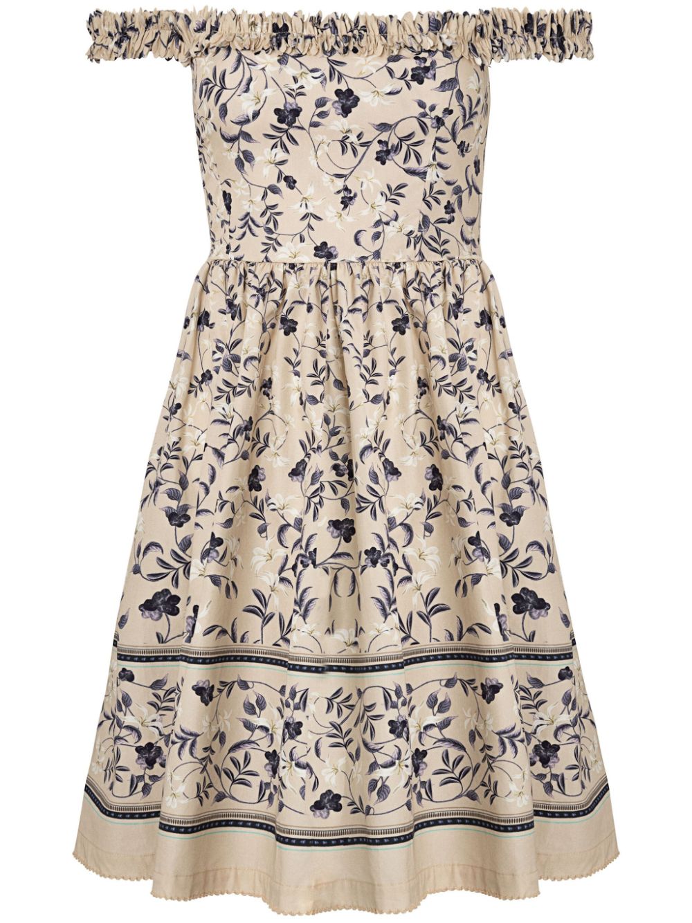 Achiote mini dress - Neutrals