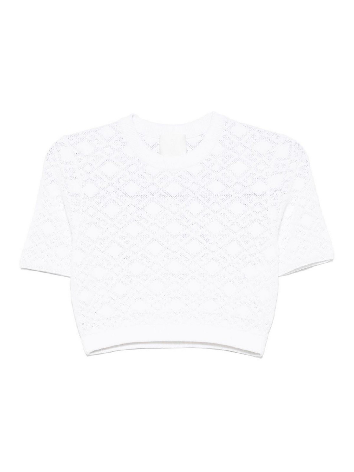 Cropped Monogram Top
