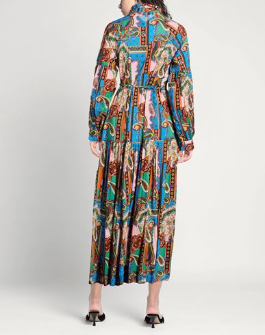 Woman Maxi dress Azure Size L Cotton