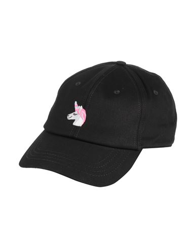 Man Hat Black Size ONESIZE Cotton