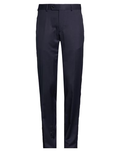 Scabal Man Pants Navy Size 34 Virgin Wool