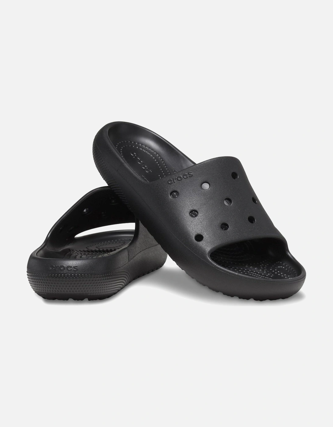 Crocs Men's Classic Slide Mens Sandals - Black - Size: 10