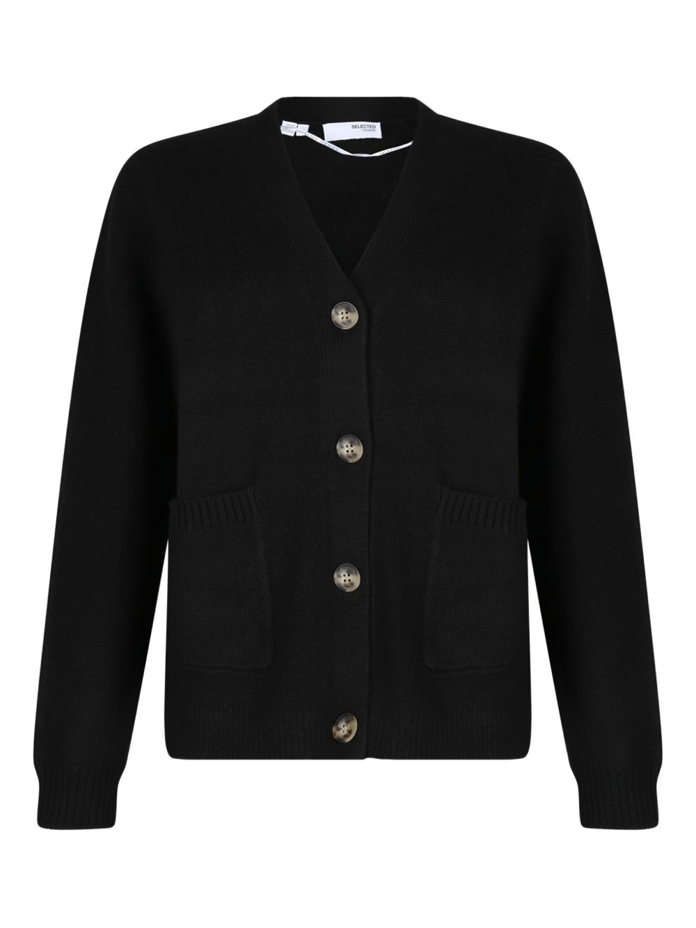 Selected Femme wool cardigan - Black