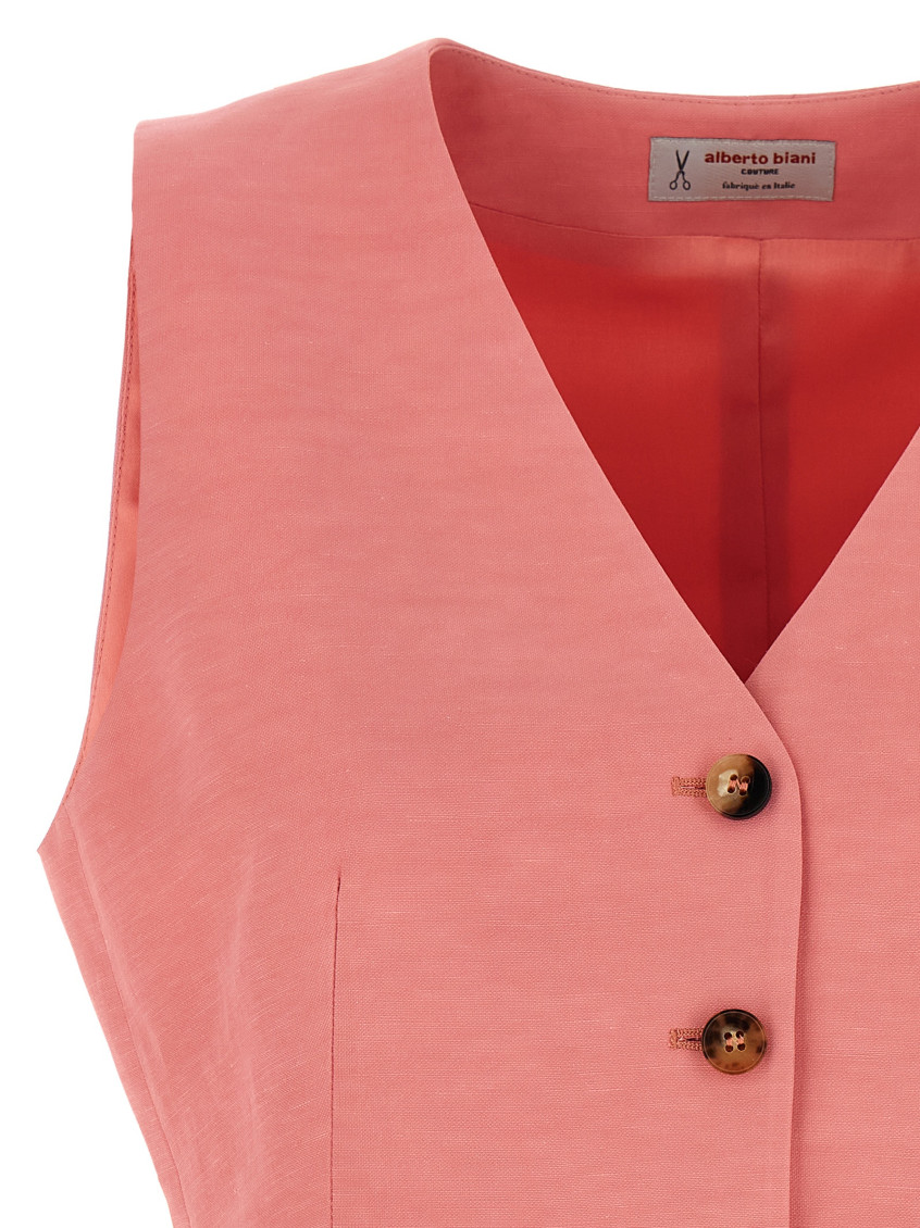 Linen Viscose Vest