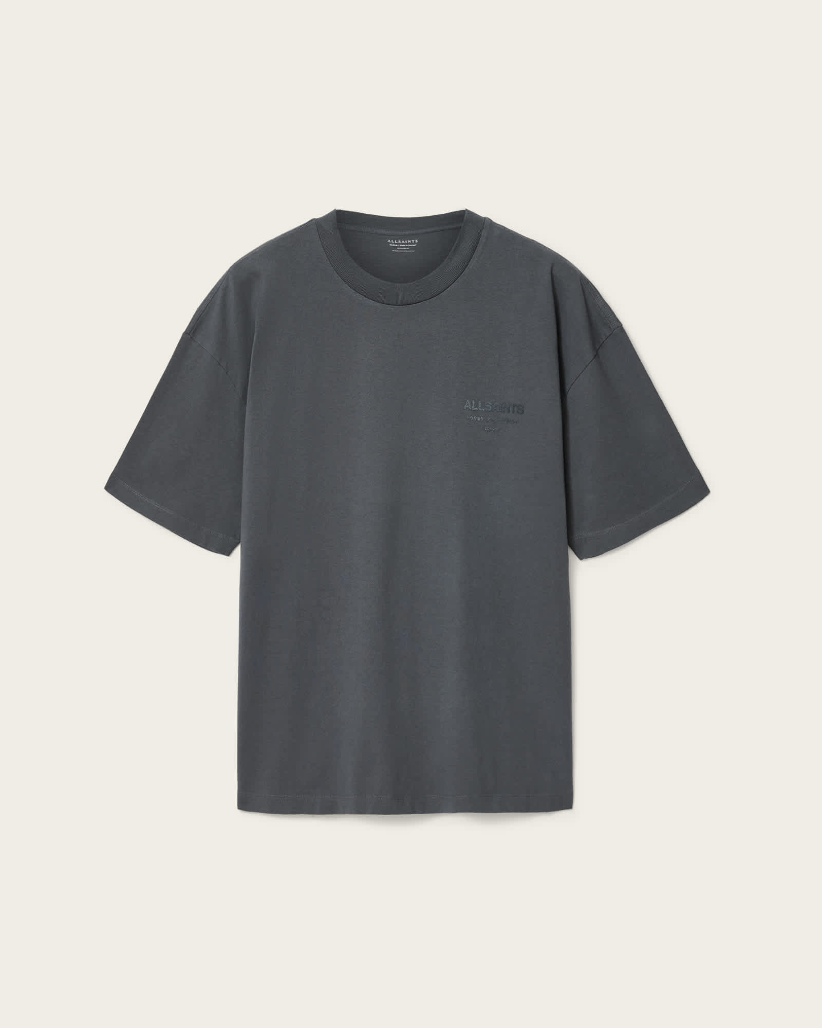 Xander Flocked Logo Oversized T-Shirt