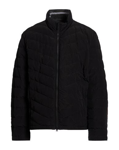 Man Puffer Black Size XXL Polyester, Nylon