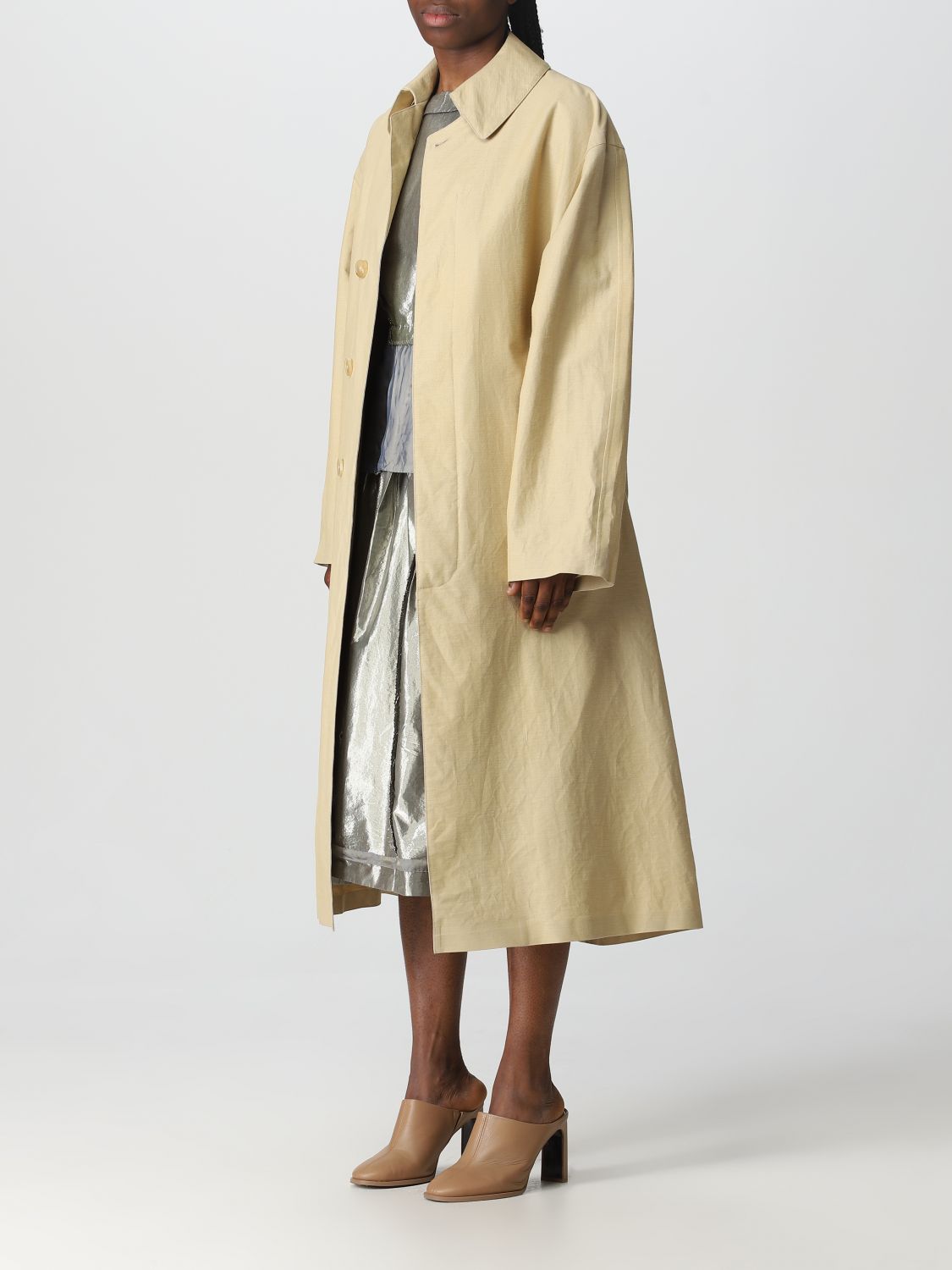 Coat Woman color Beige
