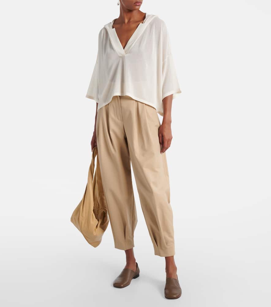 Didy knitted cotton-blend shirt
