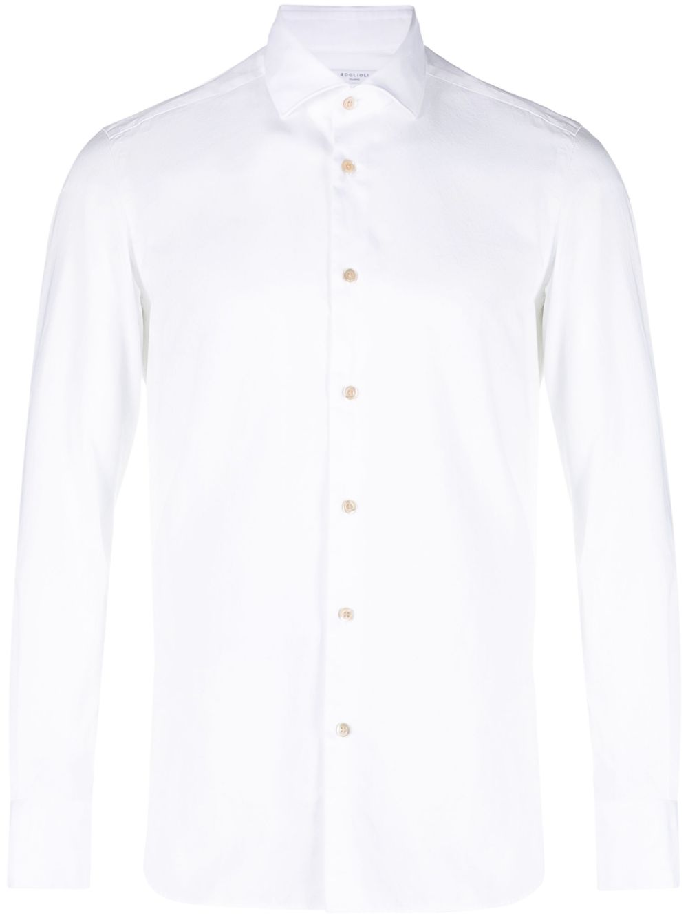 Long-sleeve cotton shirt - Blue