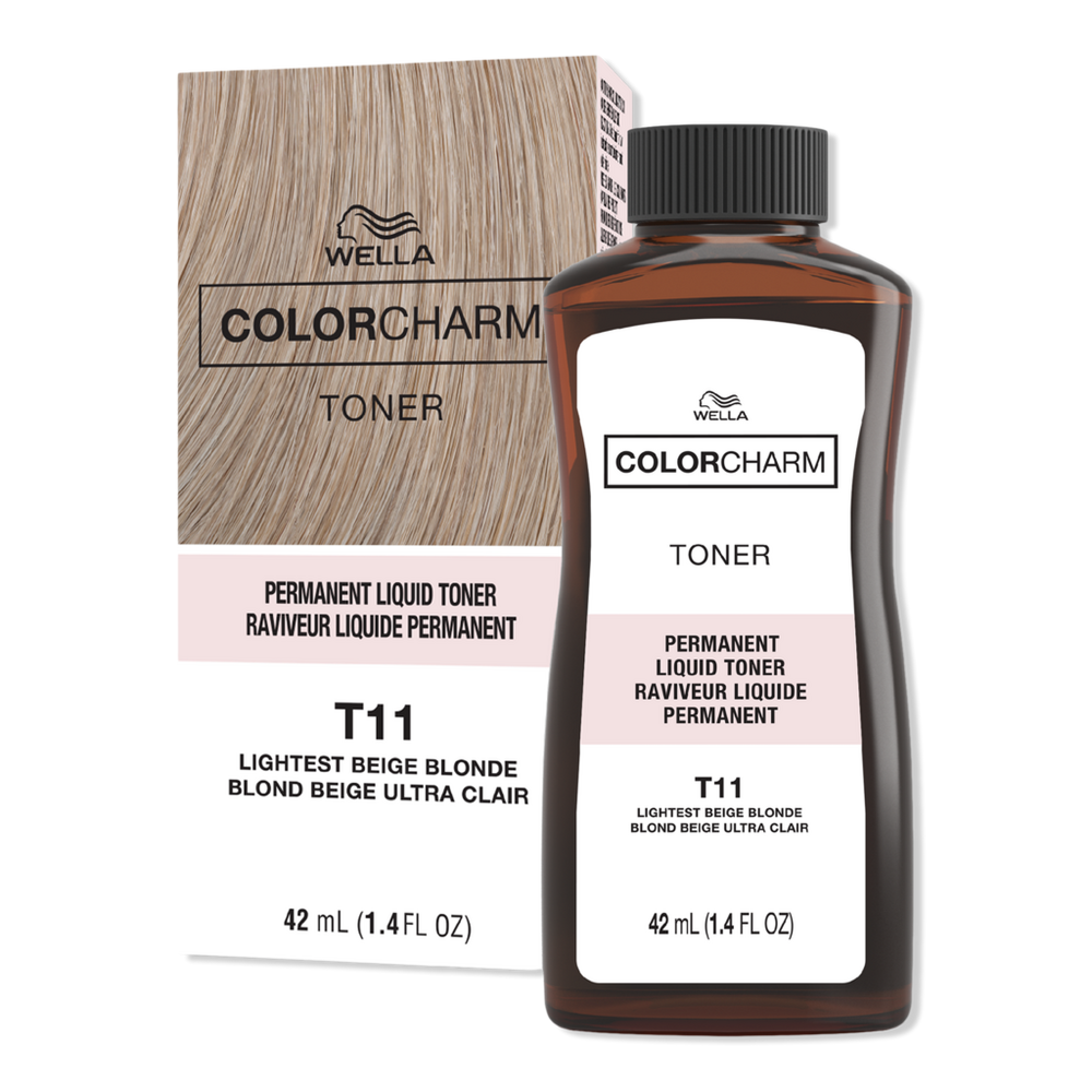 Colorcharm Permanent Liquid Hair Toner - T11 Lightest Beige Blonde