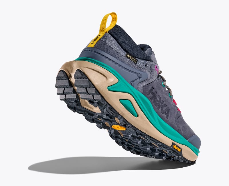 HOKA Men's Kaha 3 Low GTX Shoes in Anchor/Gemstone