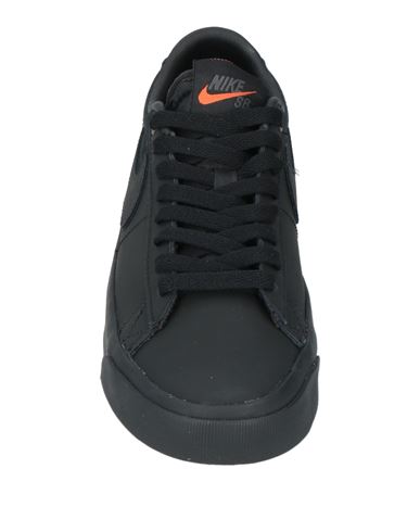 Woman Sneakers Black Size 4 Leather, Textile fibers