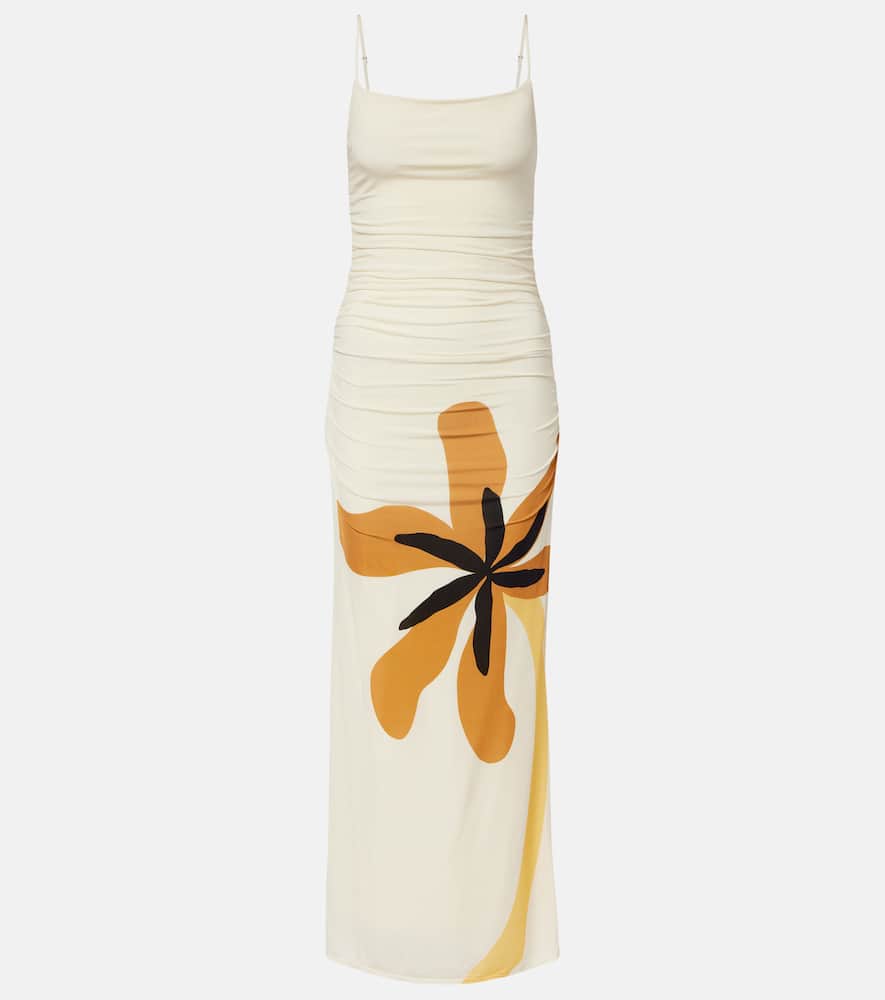 Kim floral jersey maxi dress
