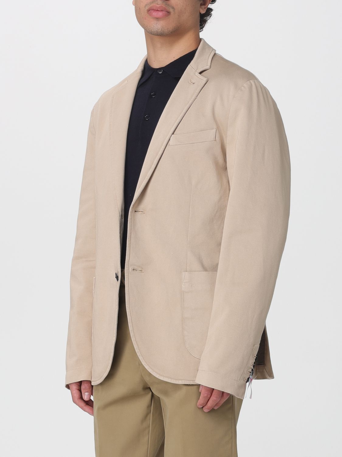 Jacket Men color Yellow Cream