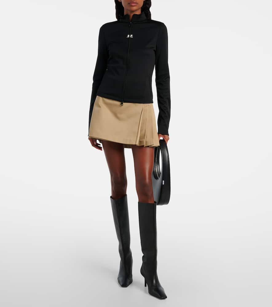 Courrèges Interlock jersey track jacket