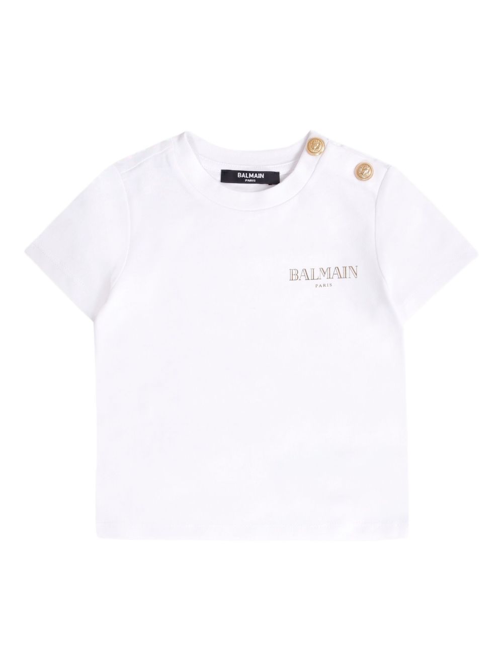 Logo-print short-sleeve T-shirt - White