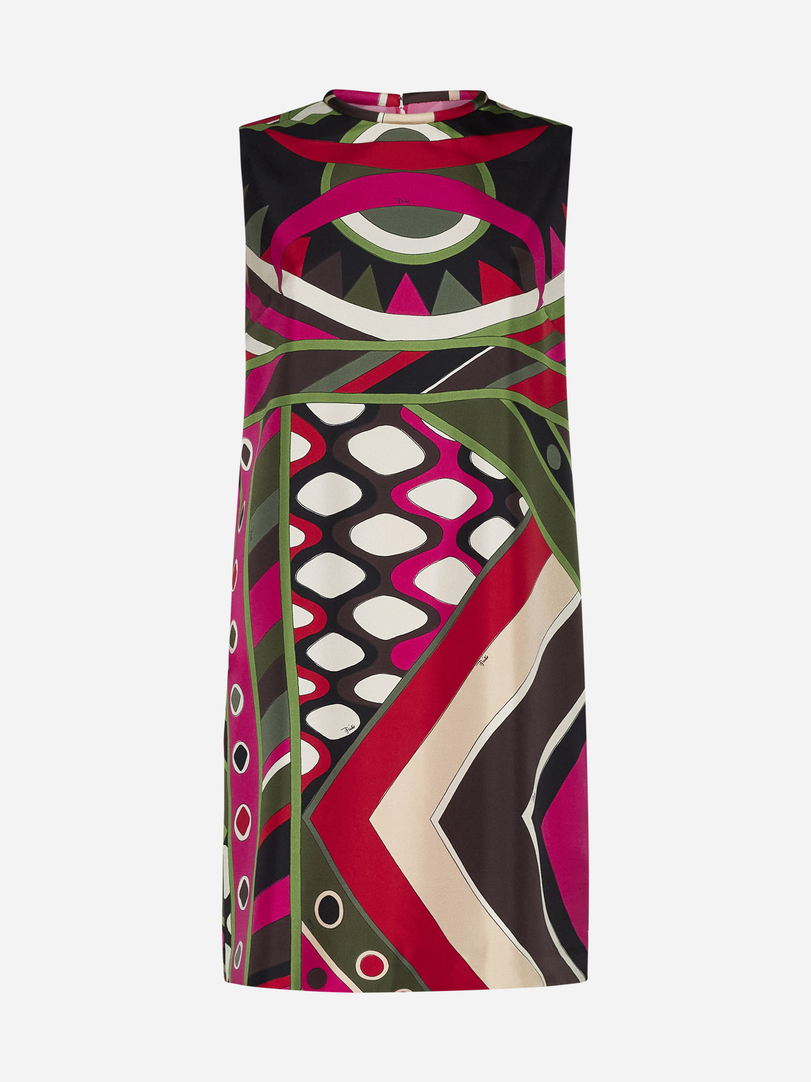 PUCCI 여성 Very Vivara print silk dress