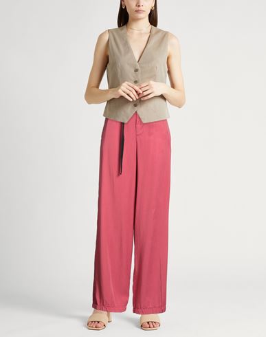 Woman Pants Magenta Size 6 Lyocell