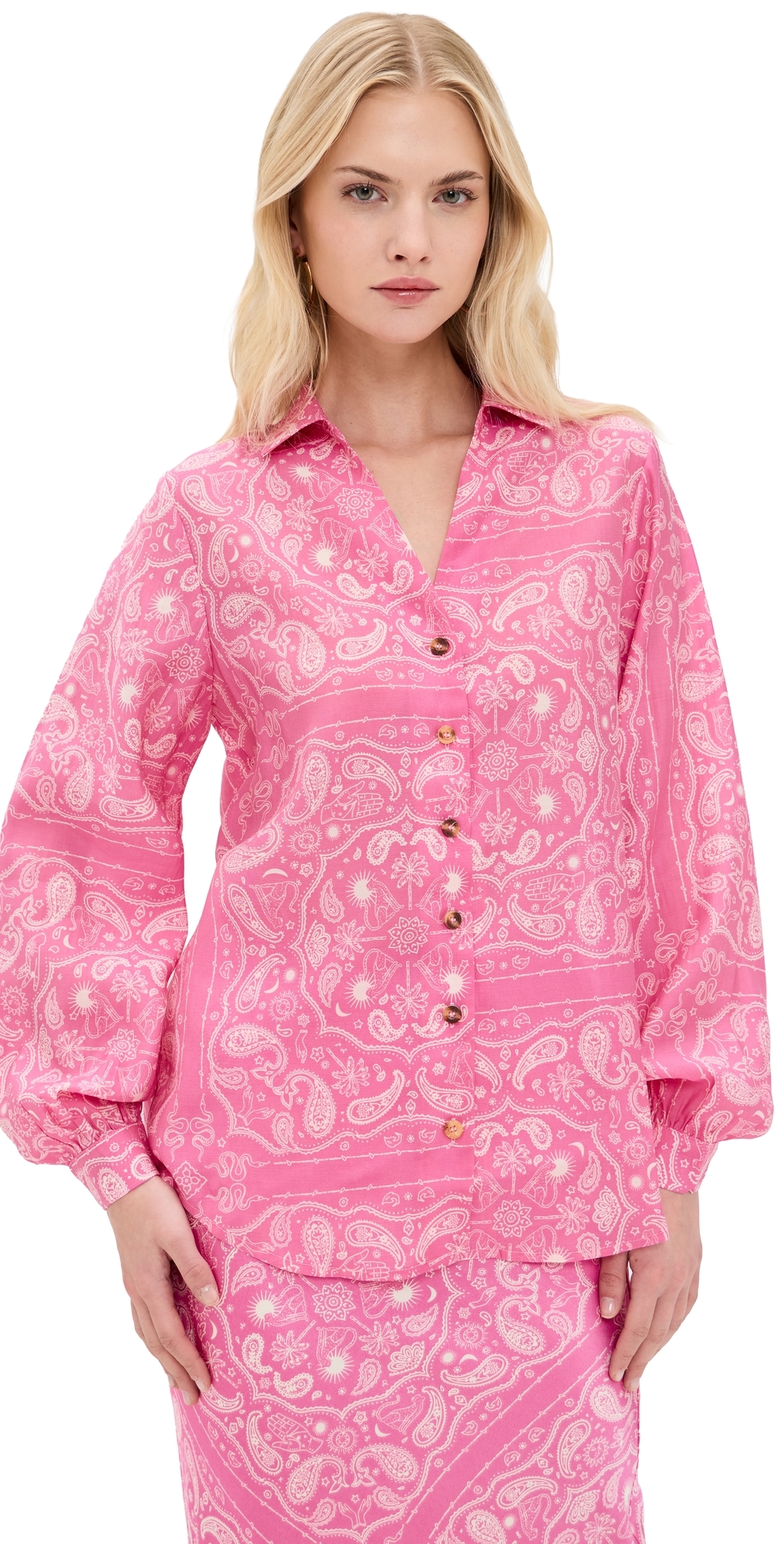Pink Bandana Miley Shirt Pink
