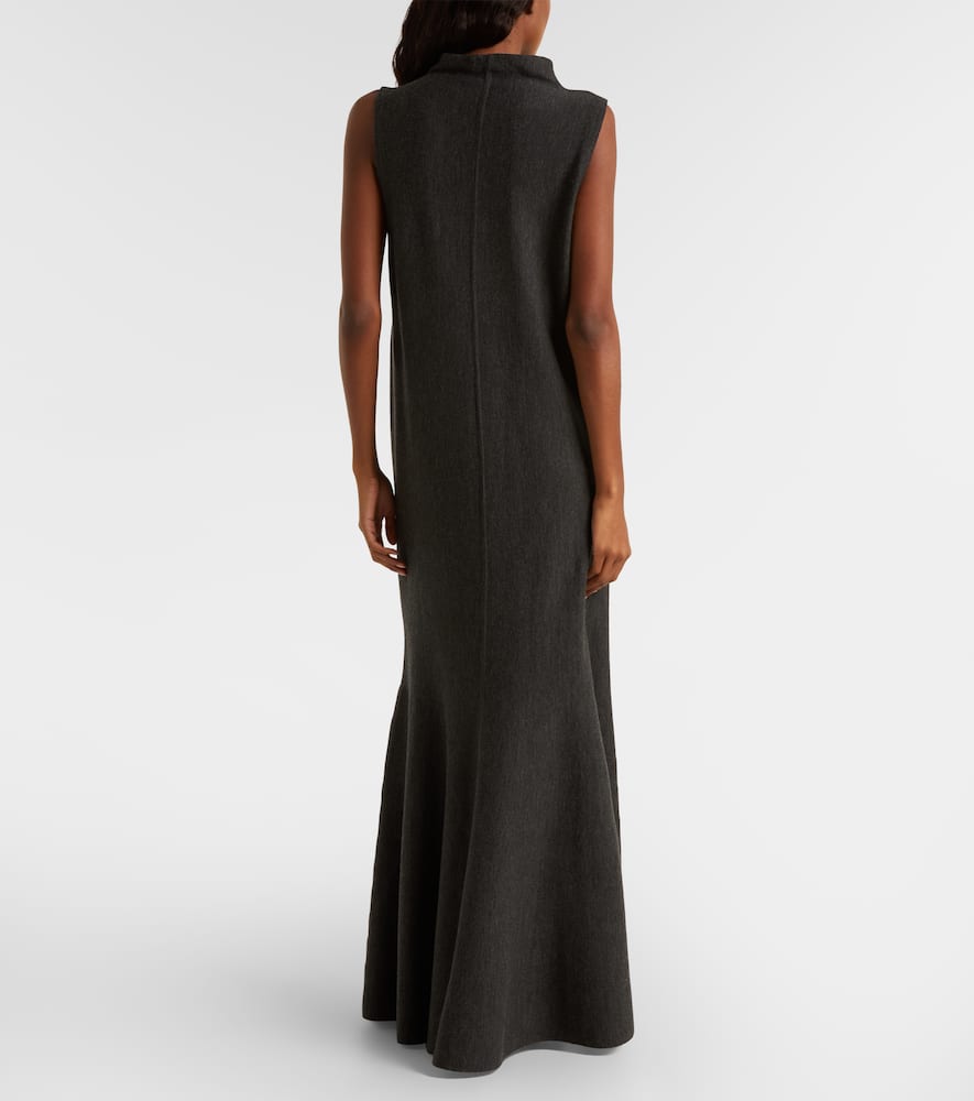 Margo wool maxi dress