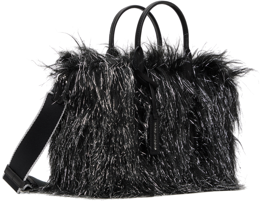Black &amp; Silver Mini The Creature Tote Bag