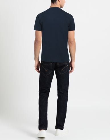 Man T-shirt Navy blue