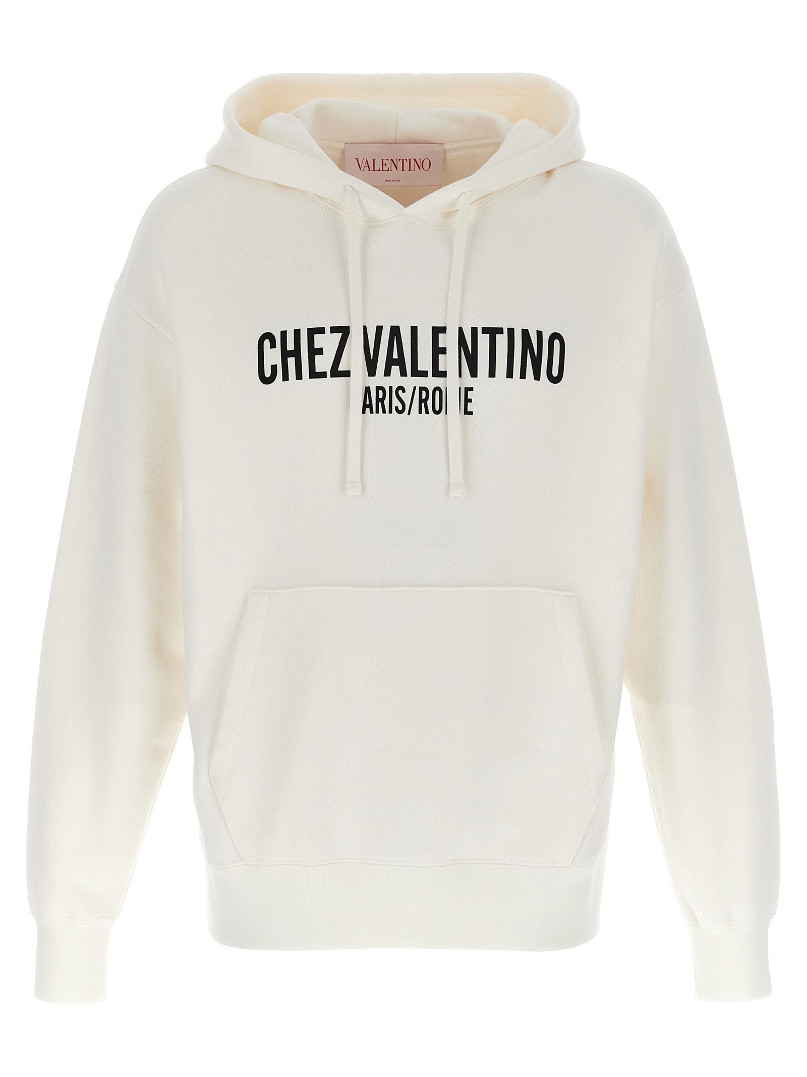 Logo-Print Cotton Sweatshirt — White