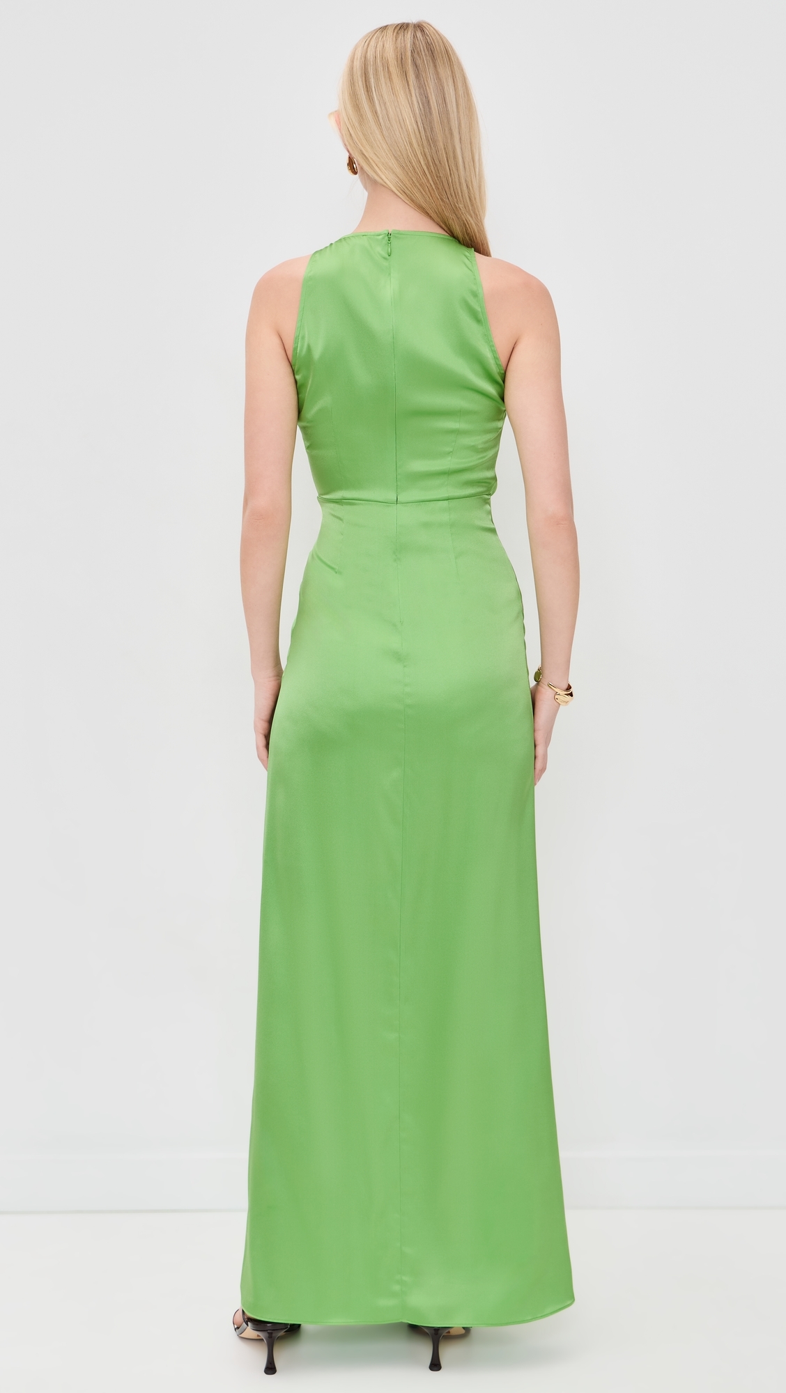 Jaelyn Silk Dress Sprout