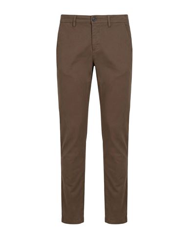 Man Pants Taupe Size 38 Modal, Cotton, Elastane