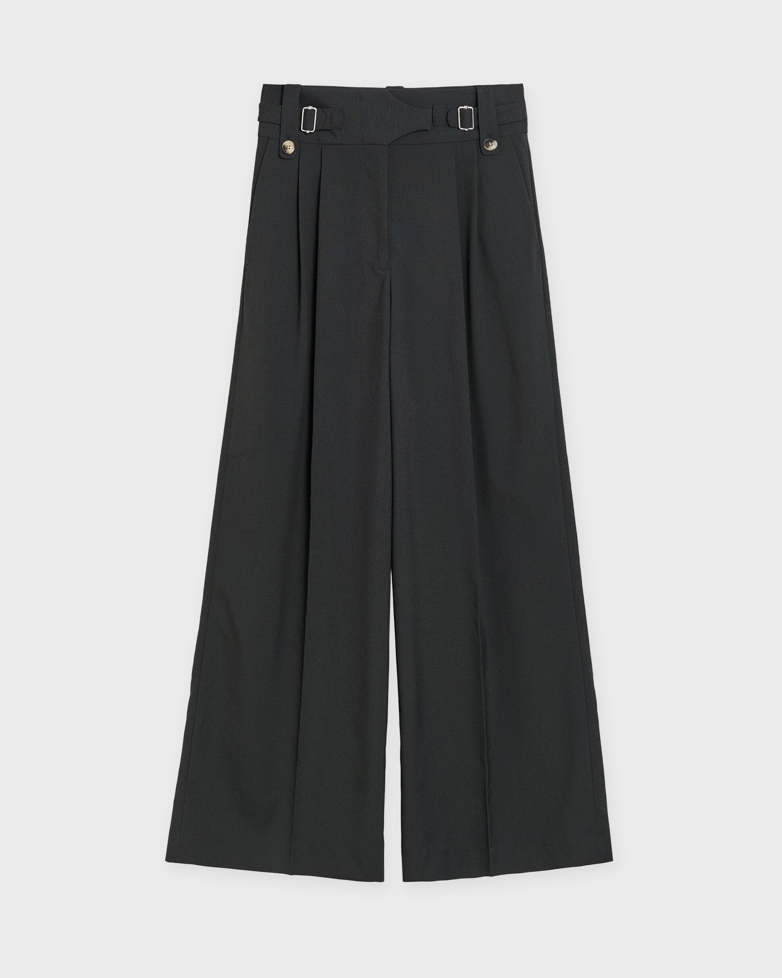 By Malene Birger Trousers Taal Black
