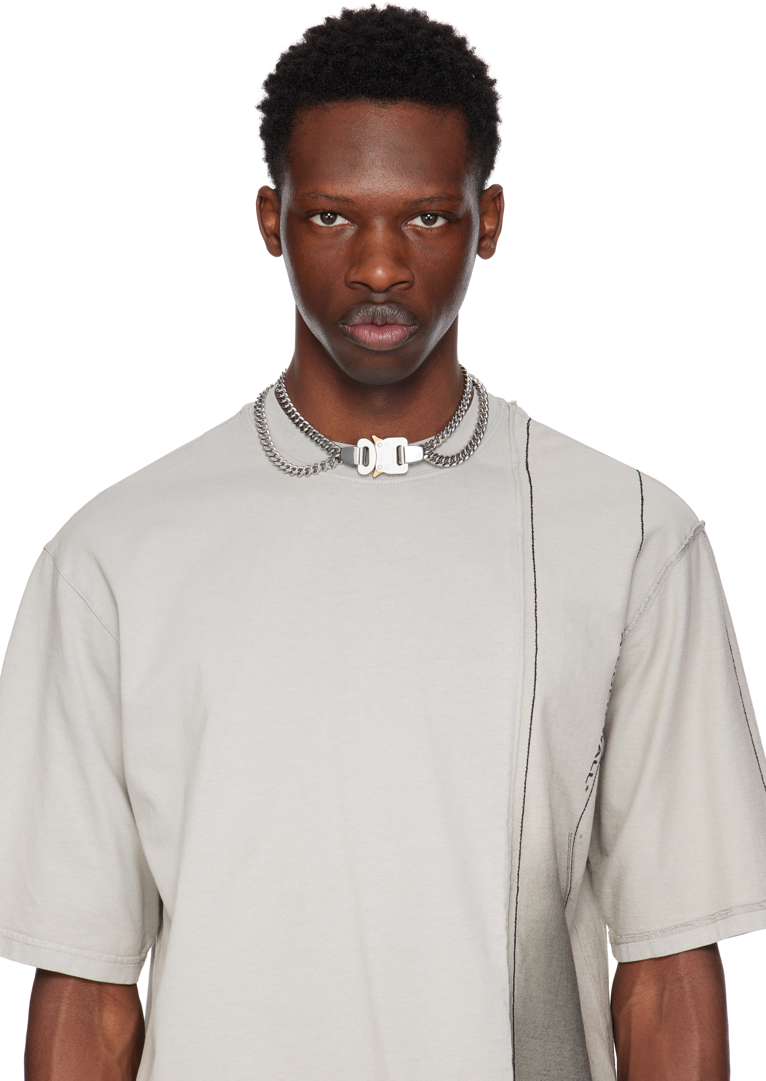 1017 ALYX 9SM 2x Chain Buckle Necklace