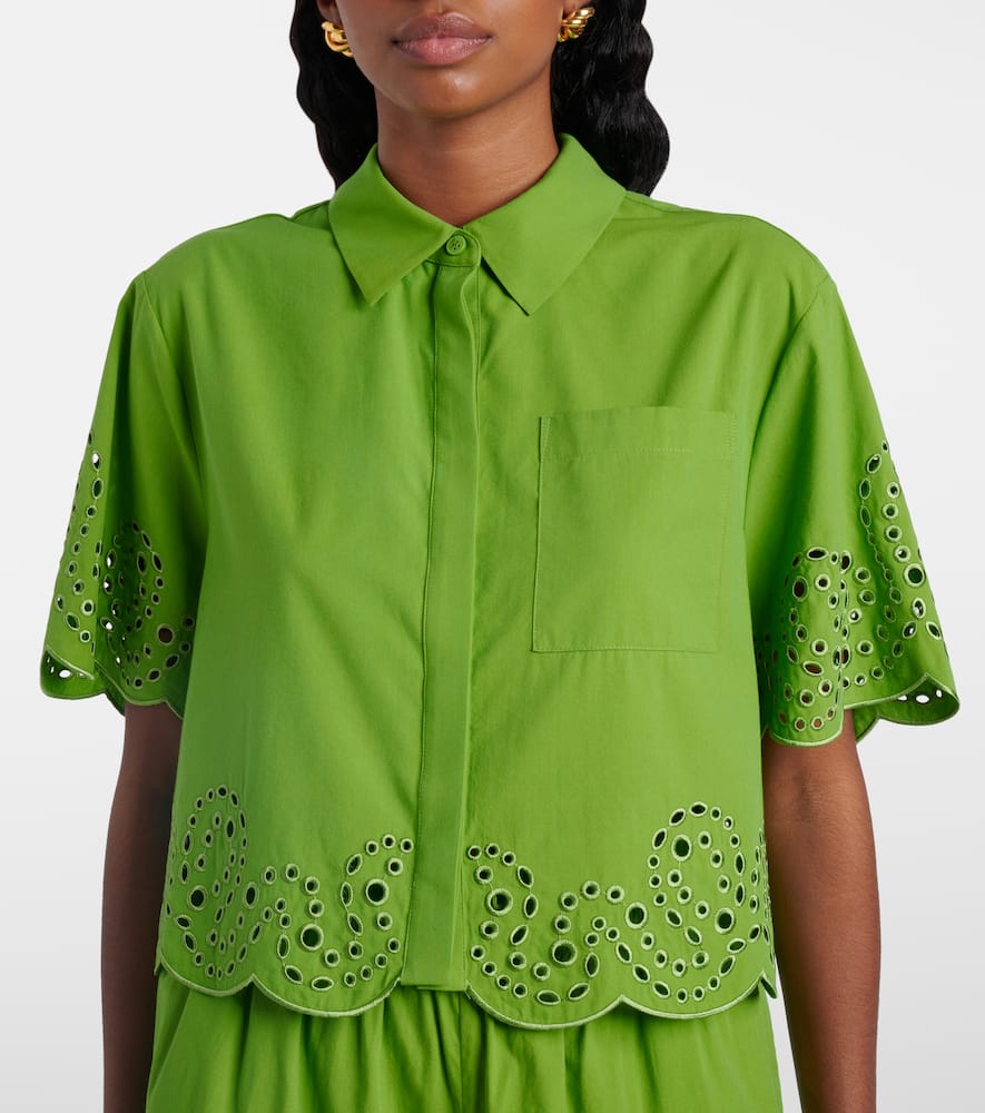 Keyla broderie anglaise top