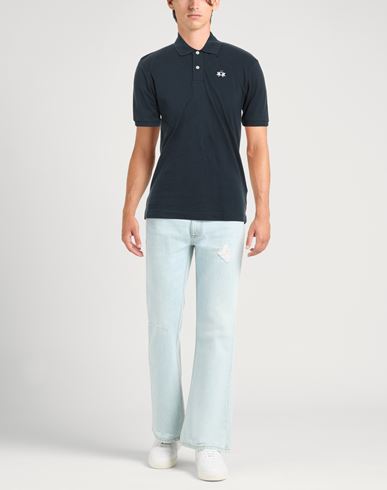 La Martina Man Polo shirt Navy Size 3XL Cotton
