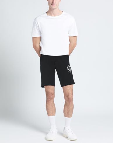 Man Shorts & Bermuda Shorts Black