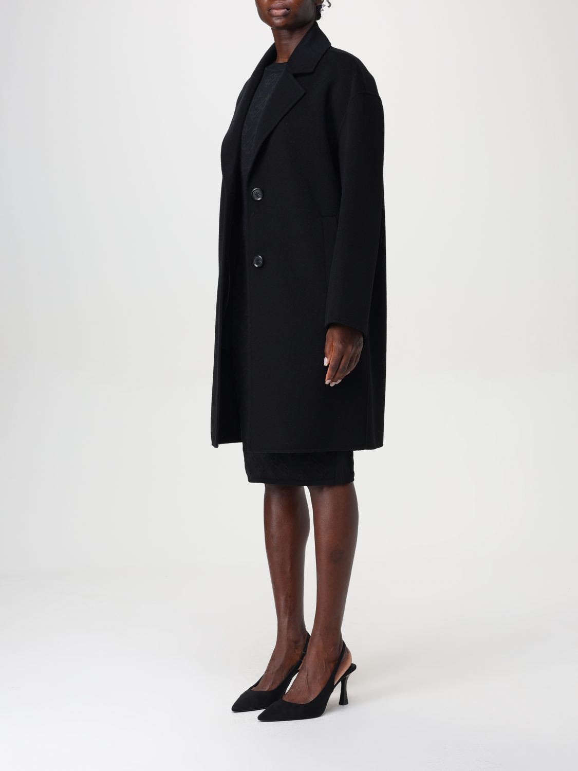 Coat Woman color Black