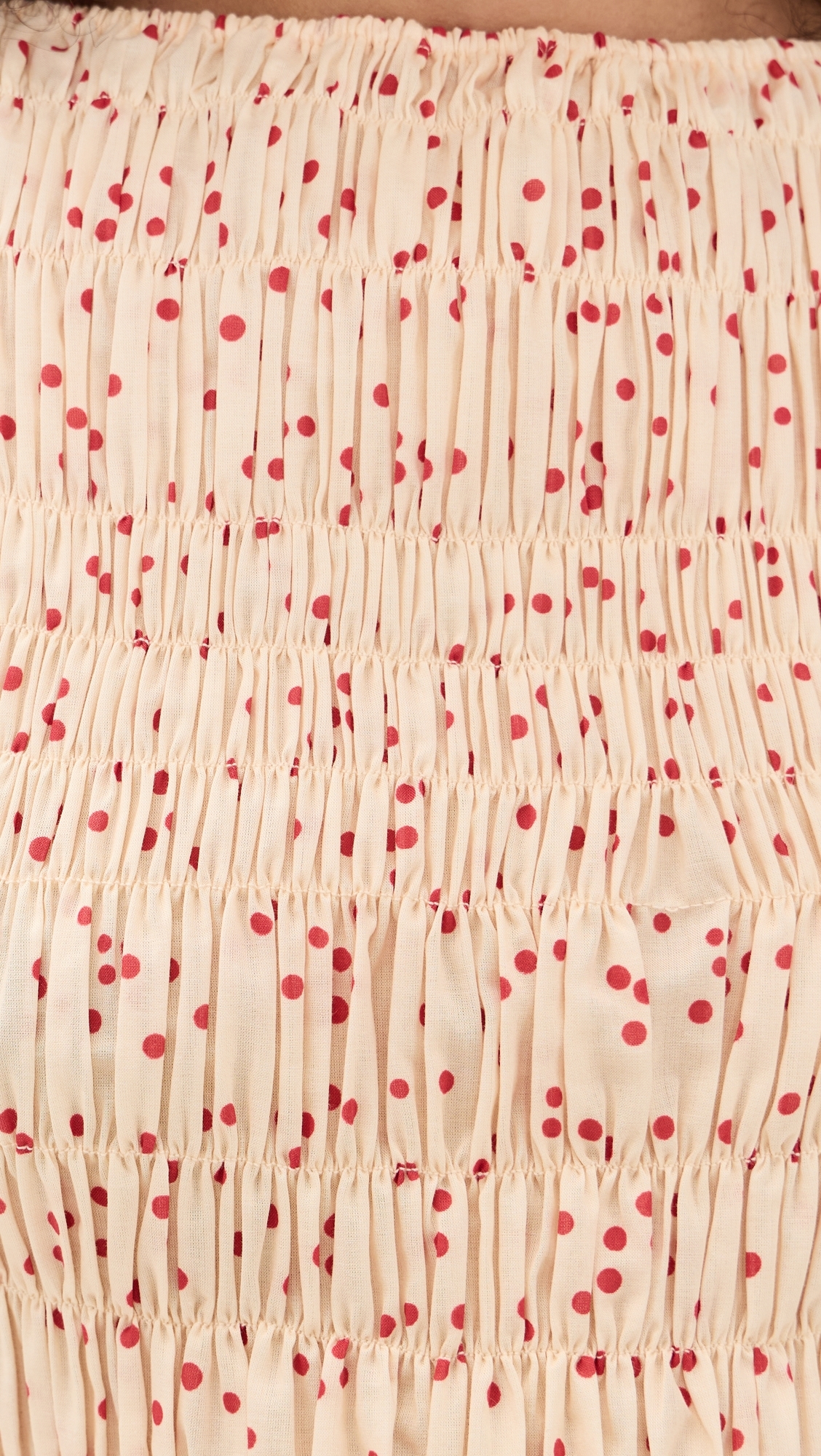 Gala Mini Dress Linnea Dot Panna
