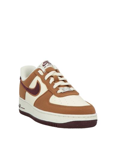 Man Sneakers Camel Size 6 Technical fibers, Synthetisches Material