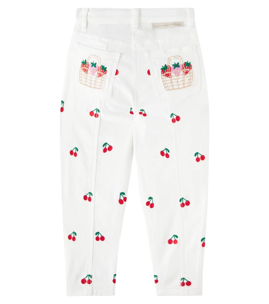 Stella McCartney Kids Embroidered jeans