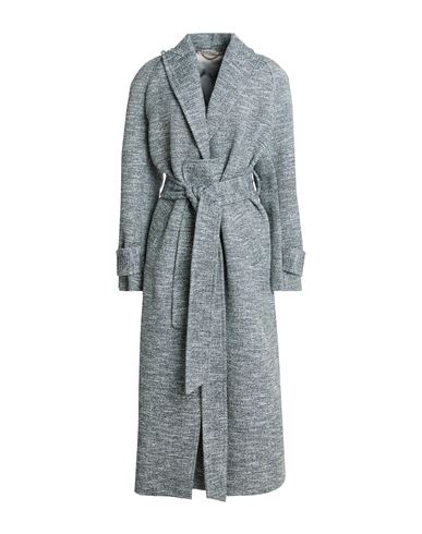 Woman Coat Grey Size 4 Polyester, Cotton