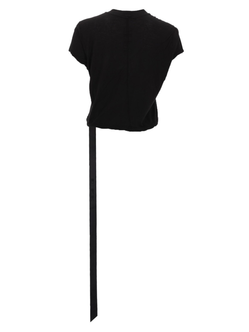 Black Solid Crew Neck T-Shirt