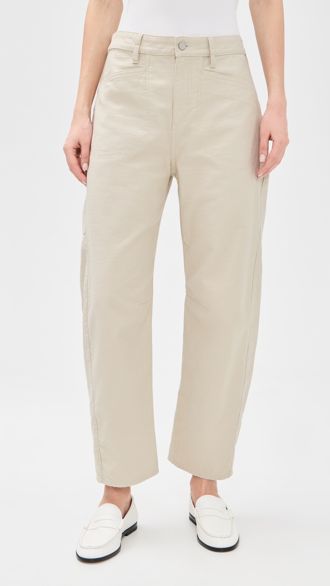 Stevie Utility Tapered Pants Tan