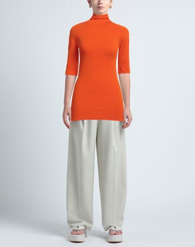 Woman Turtleneck Orange