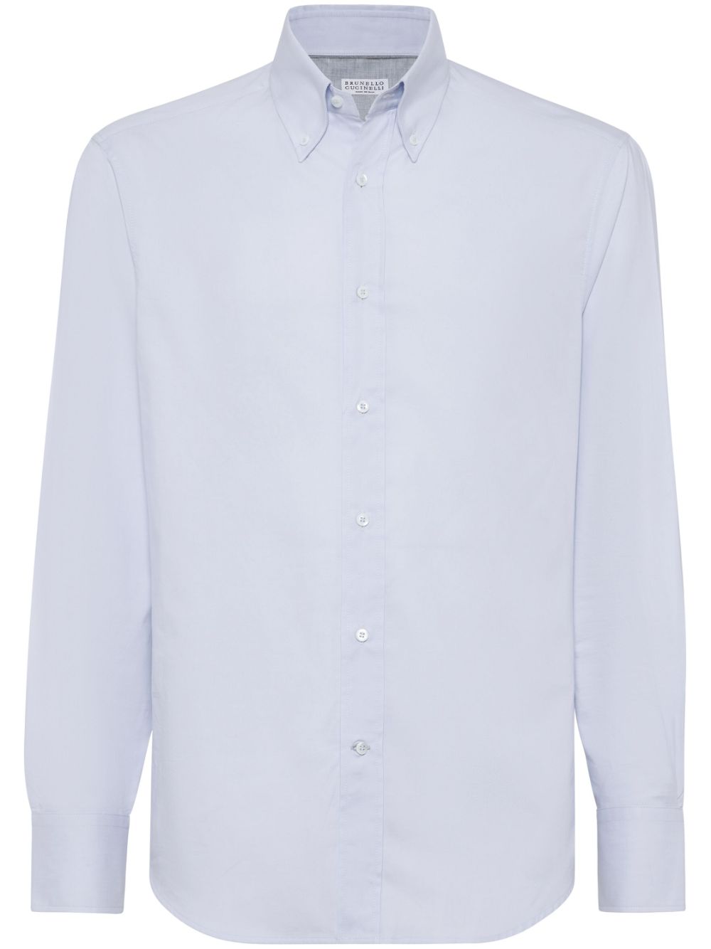 Button down cotton shirt - Blue