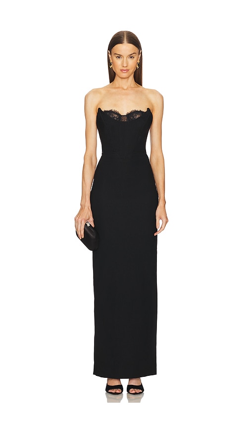 Michael Costello x REVOLVE Louisa Gown in Black. S. Also in