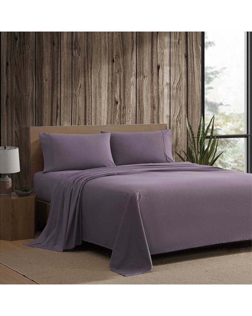180 Thread Count Peached Percale Sheet Set